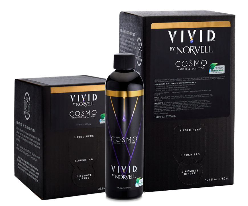 Handheld Spray Tan Solution, VIVID Cosmo (8 oz)