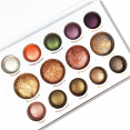 Desert Rose 14 Colors Baked Eyeshadow Bronzer Palette